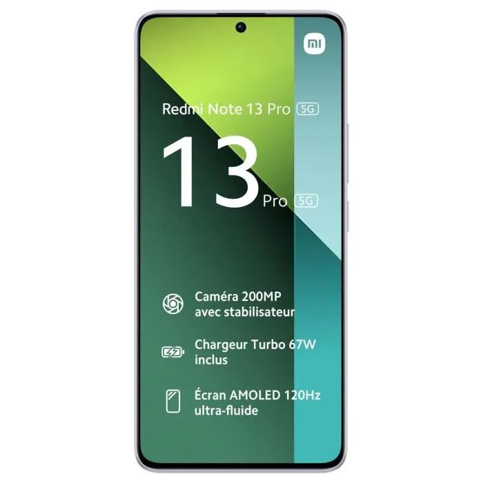 Smartphone de marque XIAOMI RedMi Note 13 Pro 5G 256 Go Violet