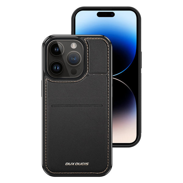 Étui Portefeuille 3 en 1 pour iPhone 15 Pro Max avec Blocage RFID-DUX DUCIS