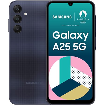 Samsung Galaxy A25 Bleu Nuit 128Go 5G-SAMSUNG