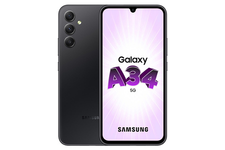 Samsung Galaxy A34 128 Go Noir-SAMSUNG