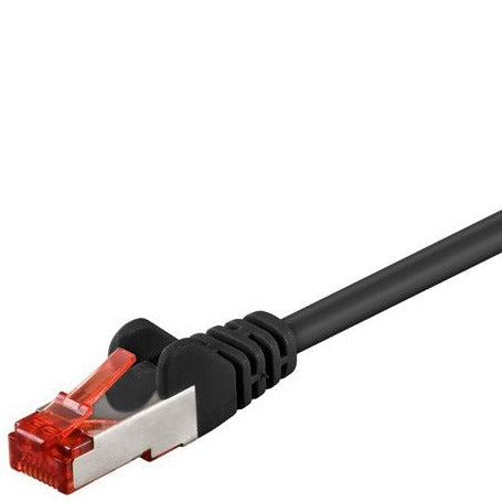 MicroConnect 1m Cat6 FTP, RJ-45 M/M, Noir - 50 Pièces-MicroConnect