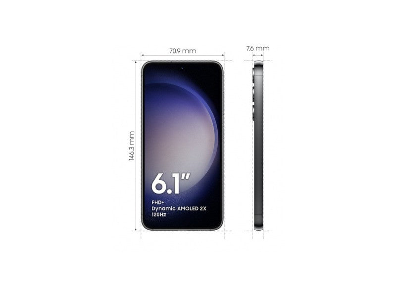 Samsung S23 Dual Sim 8 Go / 128 Black-SAMSUNG