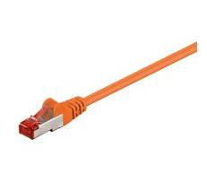 MicroConnect 1m Cat6 FTP, RJ-45 M/M, ORANGE - 50 Pièces-MicroConnect