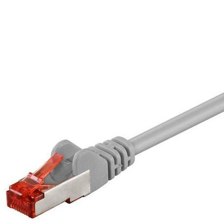 MicroConnect 1m Cat6 FTP, RJ-45 M/M, GRIS - 50 Pièces-MicroConnect